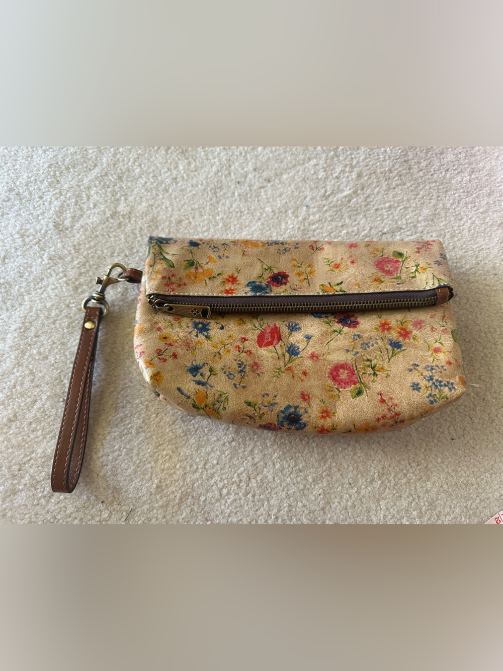 Patricia Nash Cassini wristlet Prairie Rose